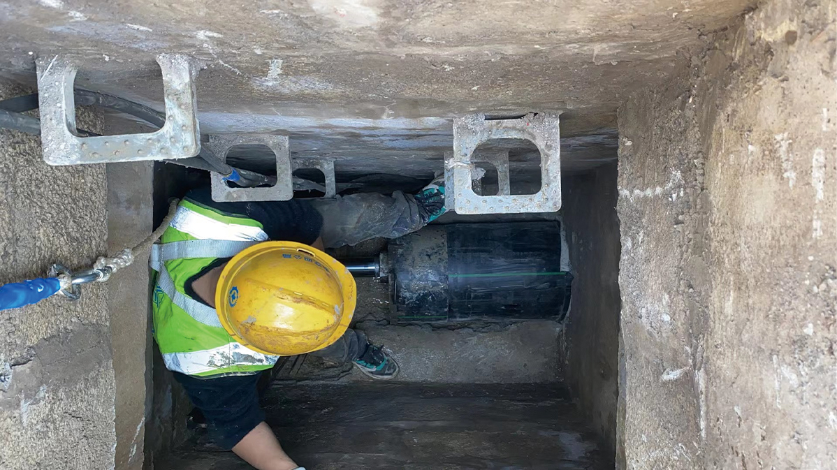 澄江HDPE短管内衬法